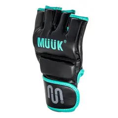 MUUK - Guantilla Mma Ko Negro-Turquesa - Verde S