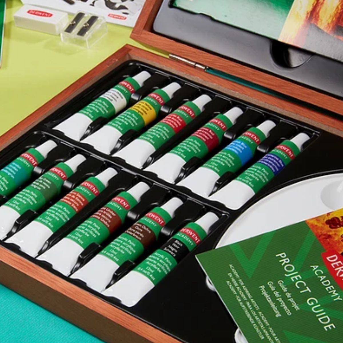 DERWENT - Set de Pintura Acrílica Derwent Academy