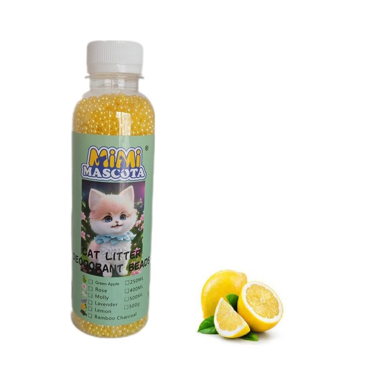 GENERICO - Perlas Desodorizantes Para Arena De Baños de gatos Limón