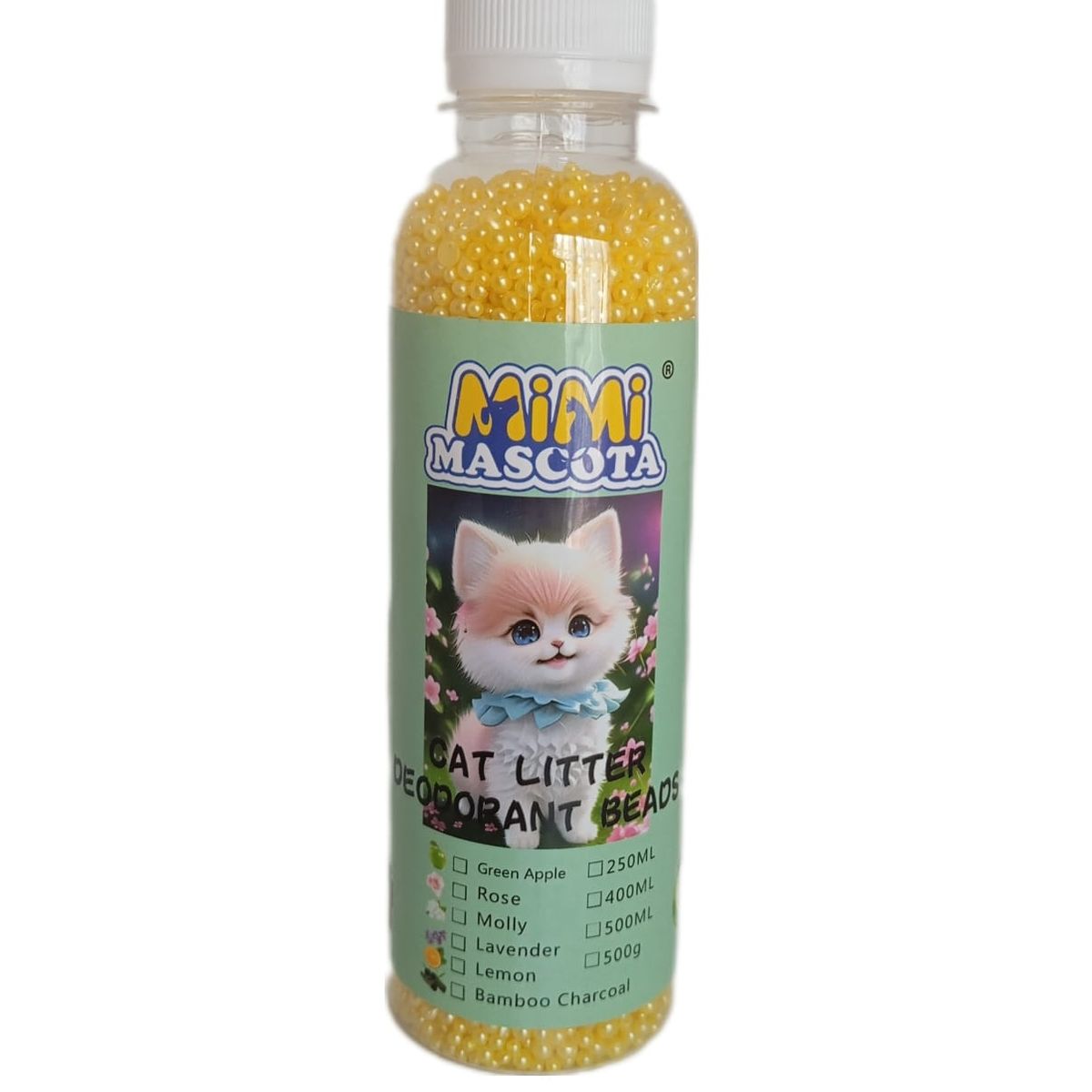 GENERICO - Perlas Desodorizantes Para Arena De Baños de gatos Limón