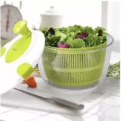 GENERICO - Centrifuga Secador De Lechuga Frutas Salad Spinner Color Verde