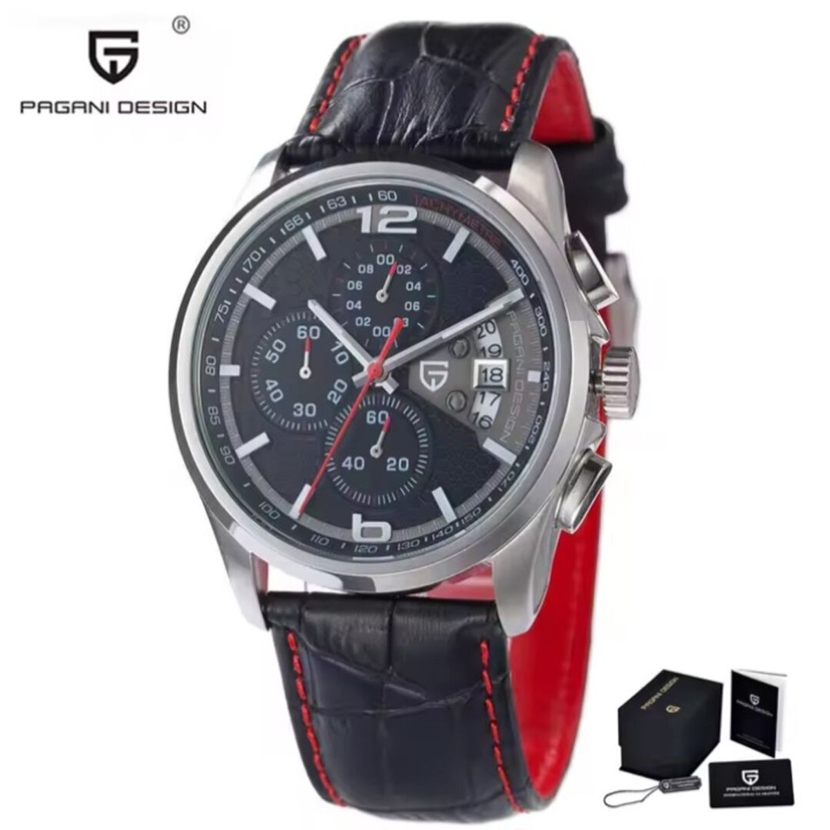 PAGANI - Reloj Pagani Cronografo Cuarzo Cristal de Zafiro