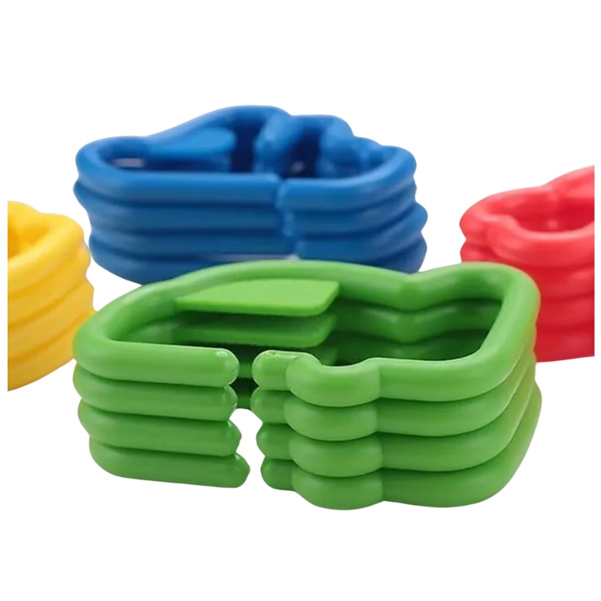 GENERICO - Set De 24 Argollas Texturizadas Para Bebés Multiusos