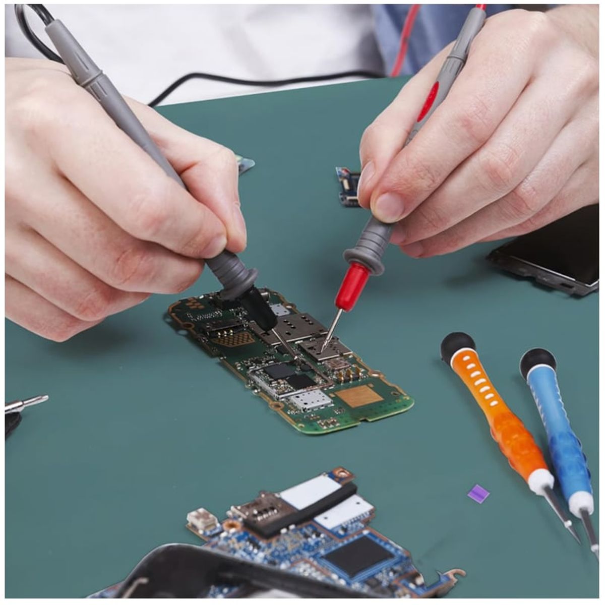 KUANGYE - Alfombrilla Antiestática Para Reparación Manta Antiestática