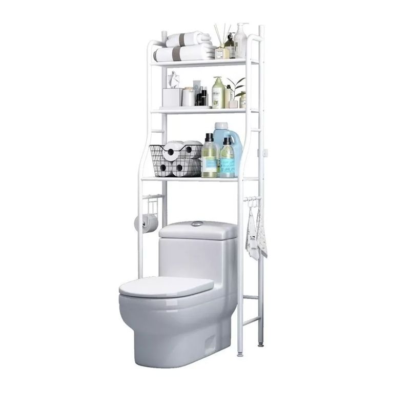 GENERICO - Estante Mueble Organizador De Baño 3 Niveles Repisa