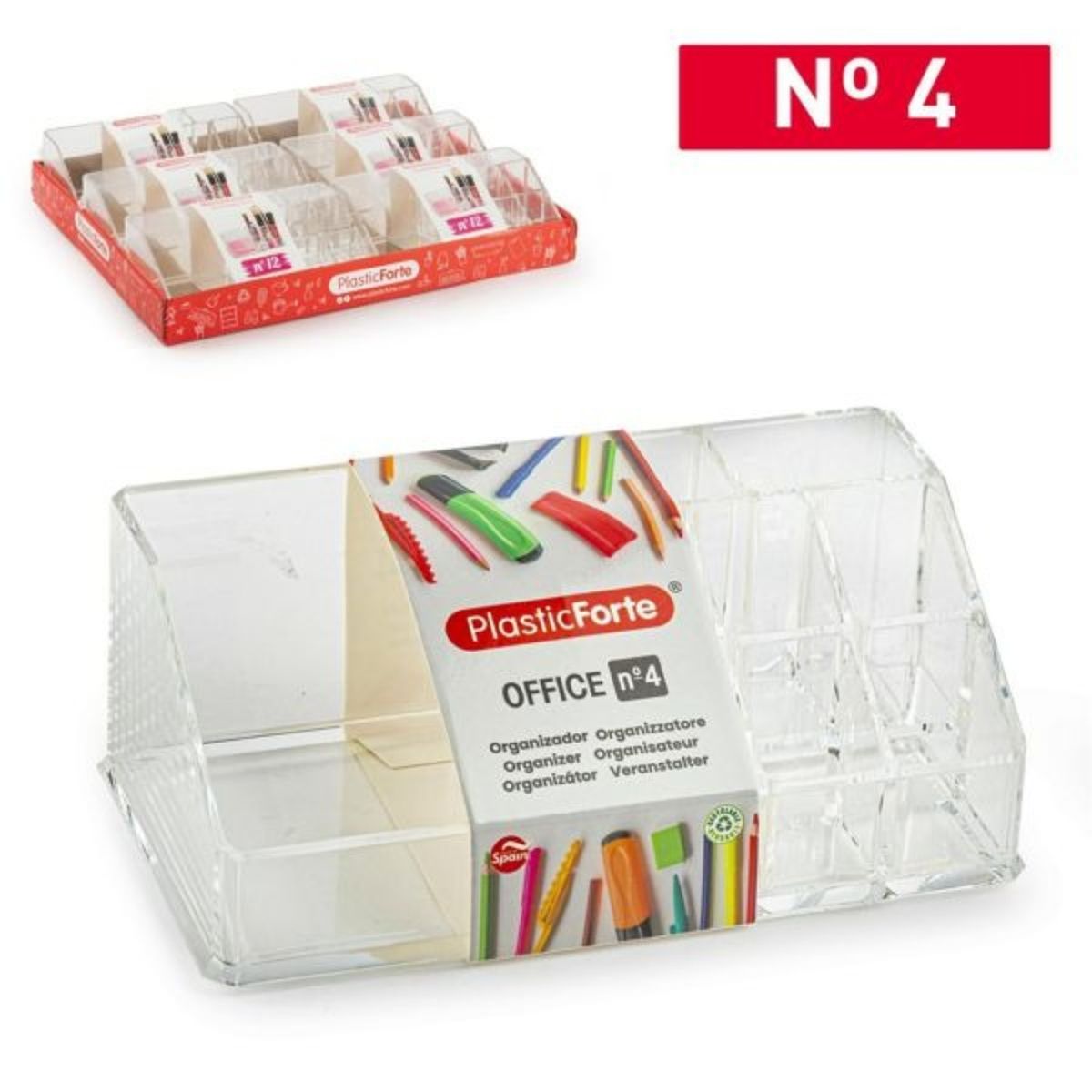 OEM - ORGANIZADOR PARA ESTUDIO OFICINA CUADRADO NO 4