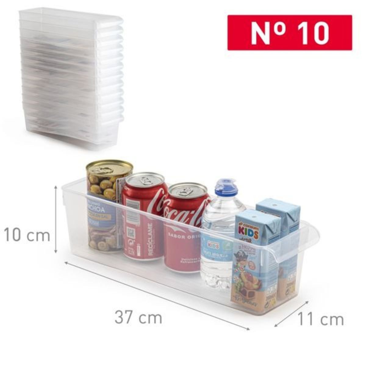 OEM - ORGANIZADOR RECTANGULAR SYSTEM NO 10 FRIGO
