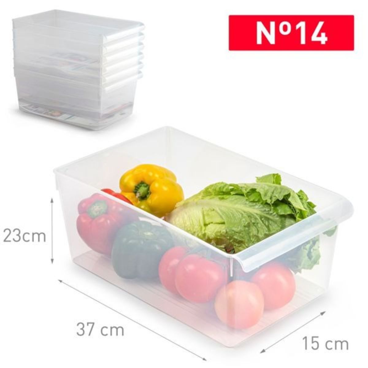 OEM - ORGANIZADOR RECTANGULAR SYSTEM NO 14 FRIGO
