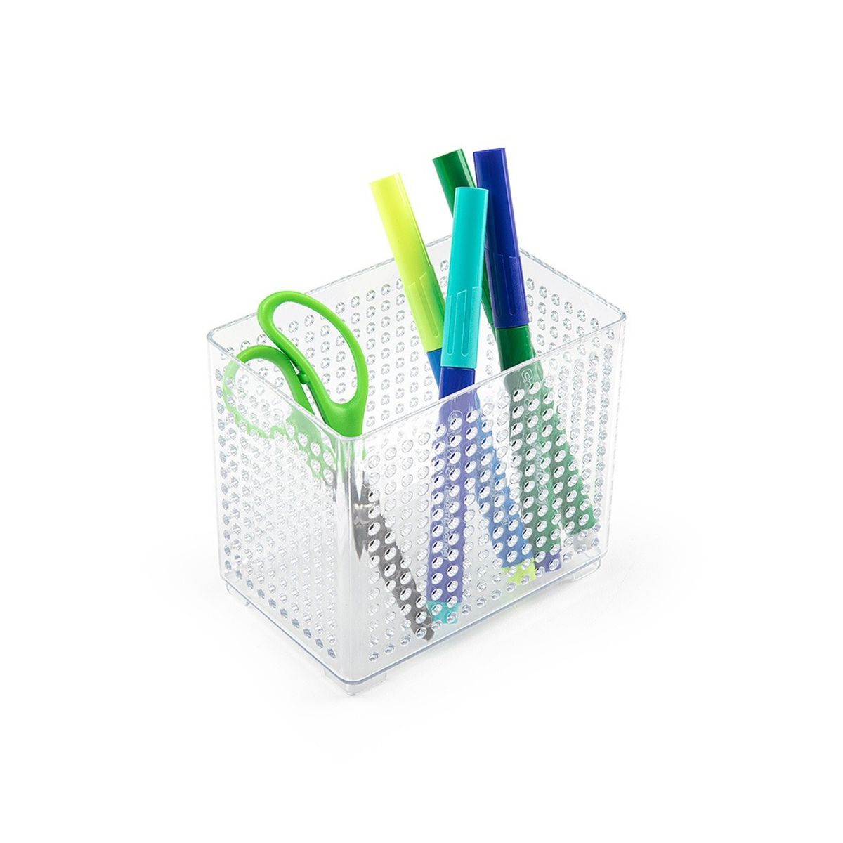 OEM - ORGANIZADOR PARA ESTUDIO OFICINA CUADRADO NO 1 8X12X105 CM TRANSPARENTE