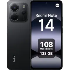 XIAOMI - Teléfono Redmi Note 14 4G 6GB 128GB Negro CHN 24117RN76Q