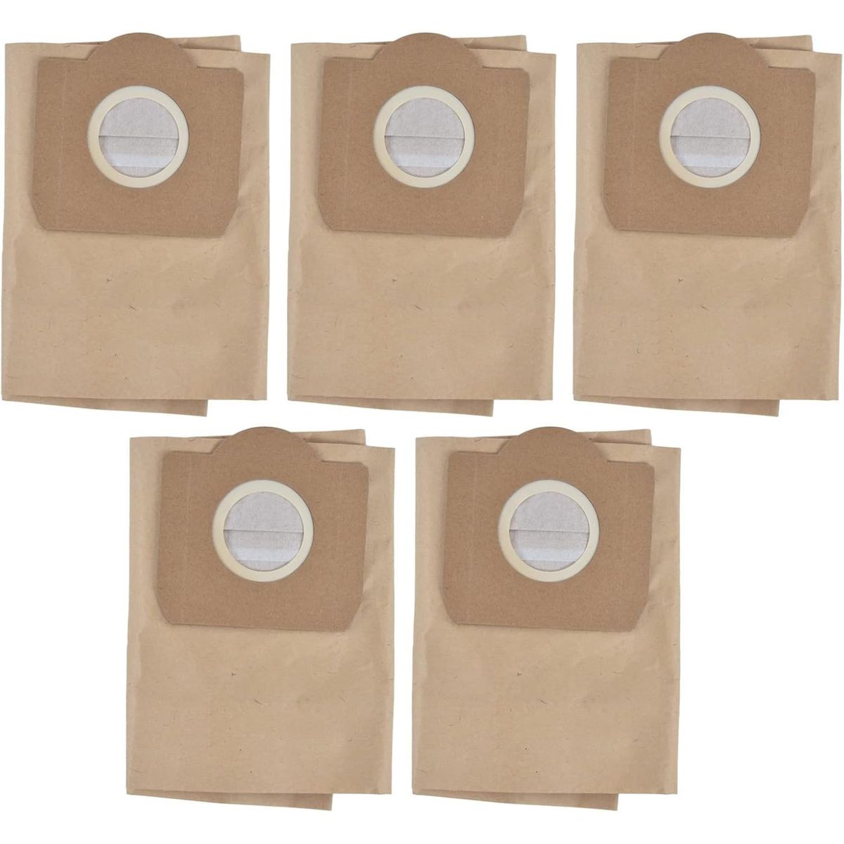 KUANGYE - 5 Bolsas Papel Para Karcher Wd3-se4001-nt20