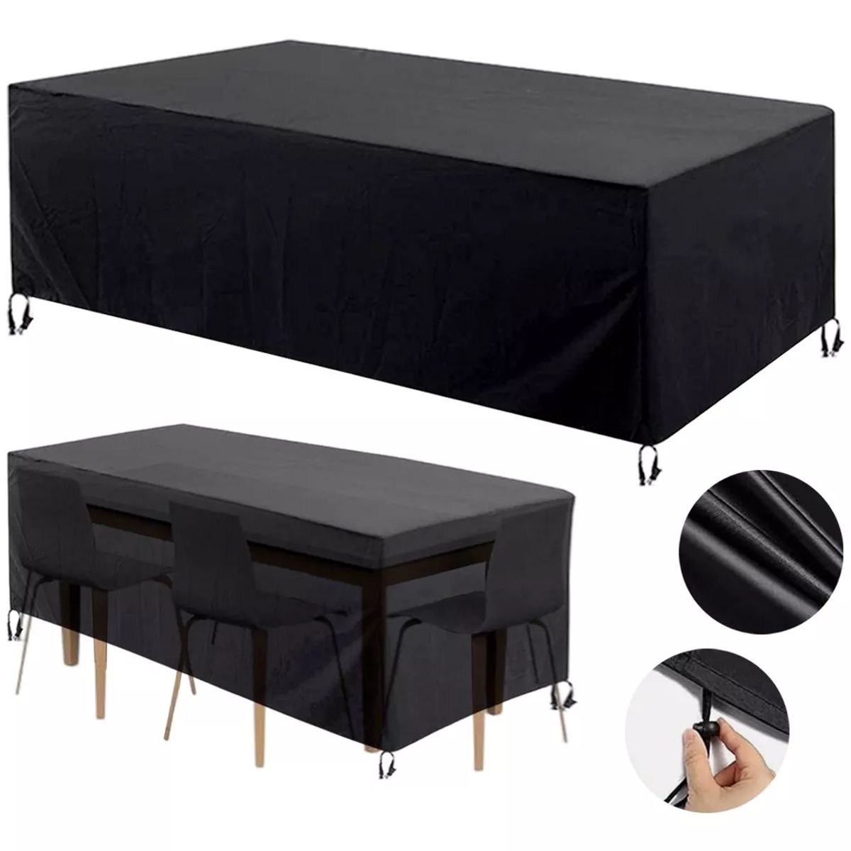 BITART - Cubierta Mesas Silla De Exterior Funda Impermeable Protector