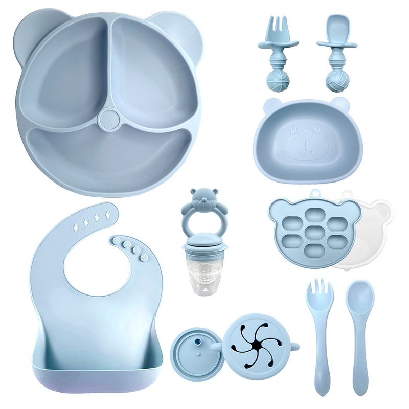 CASTLEN - Set de Alimentación Silicona Dividida 10pz Ecología