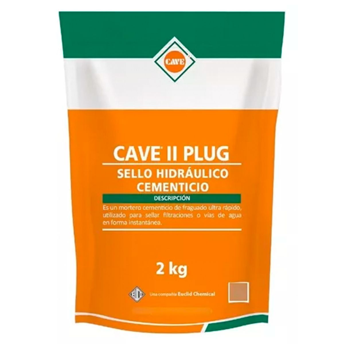 CAVE - CAVE II PLUG - Sello hidraulico 2 kg
