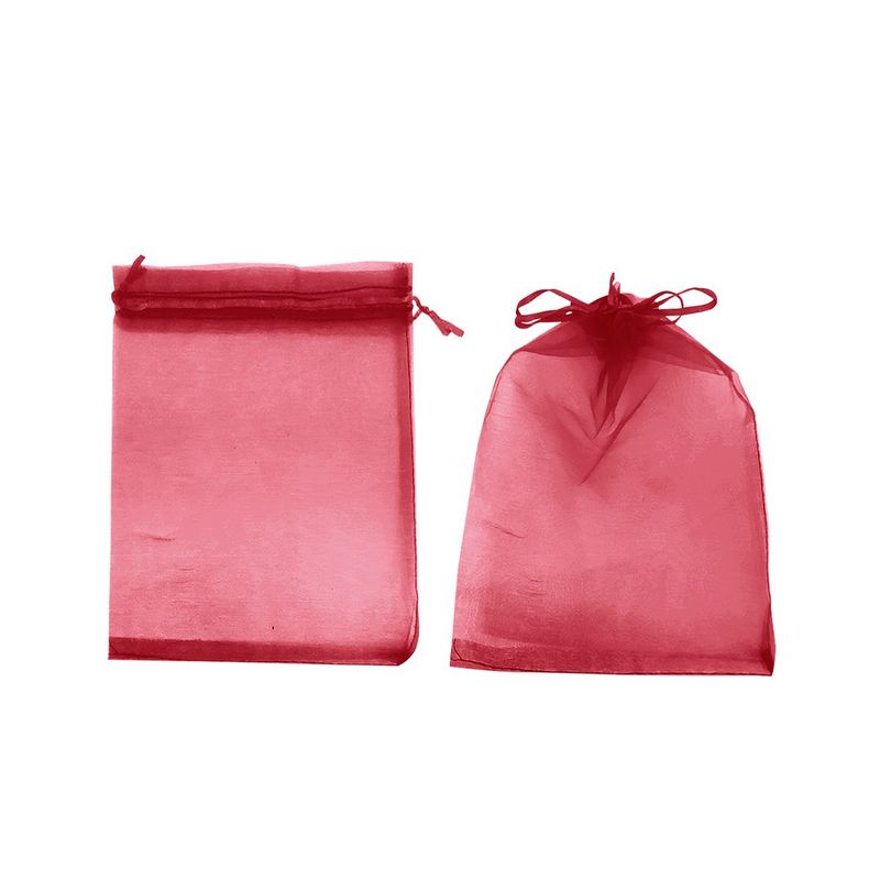 GENERICO - BOLSA ORGANZA BURDEO 9X12CM X12UNI