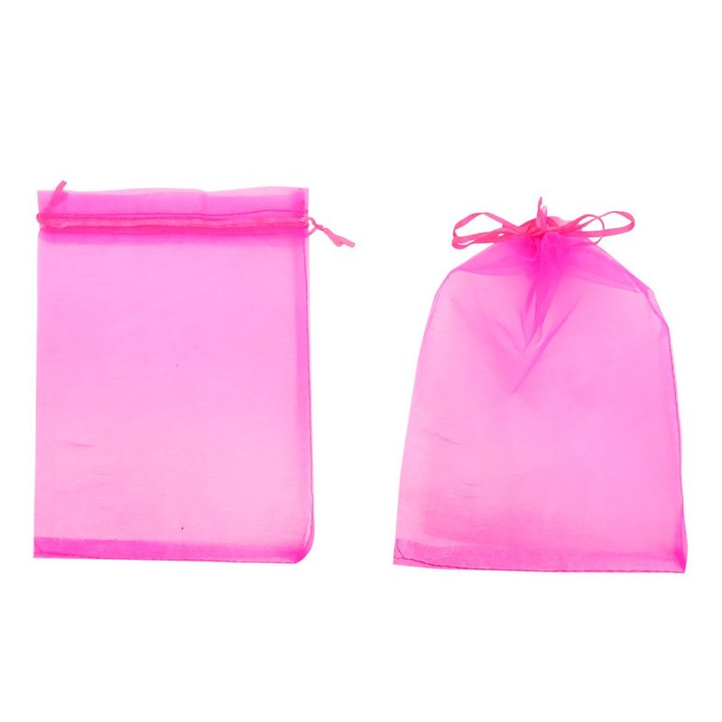 GENERICO - BOLSA ORGANZA FUCCIA 17X23CM X12UNI