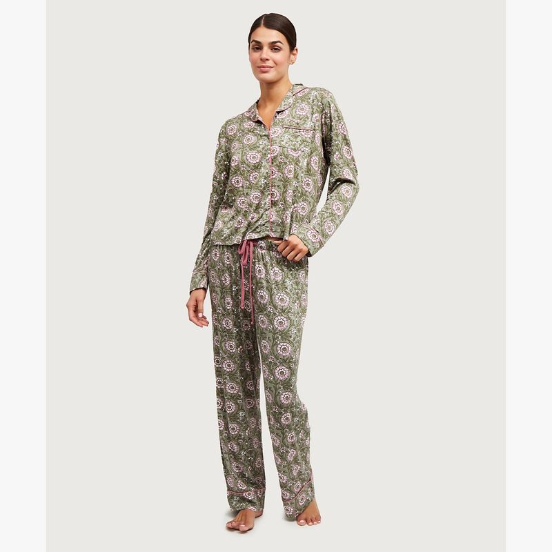 LOUNGE - Set Pijama Flores Dreamy