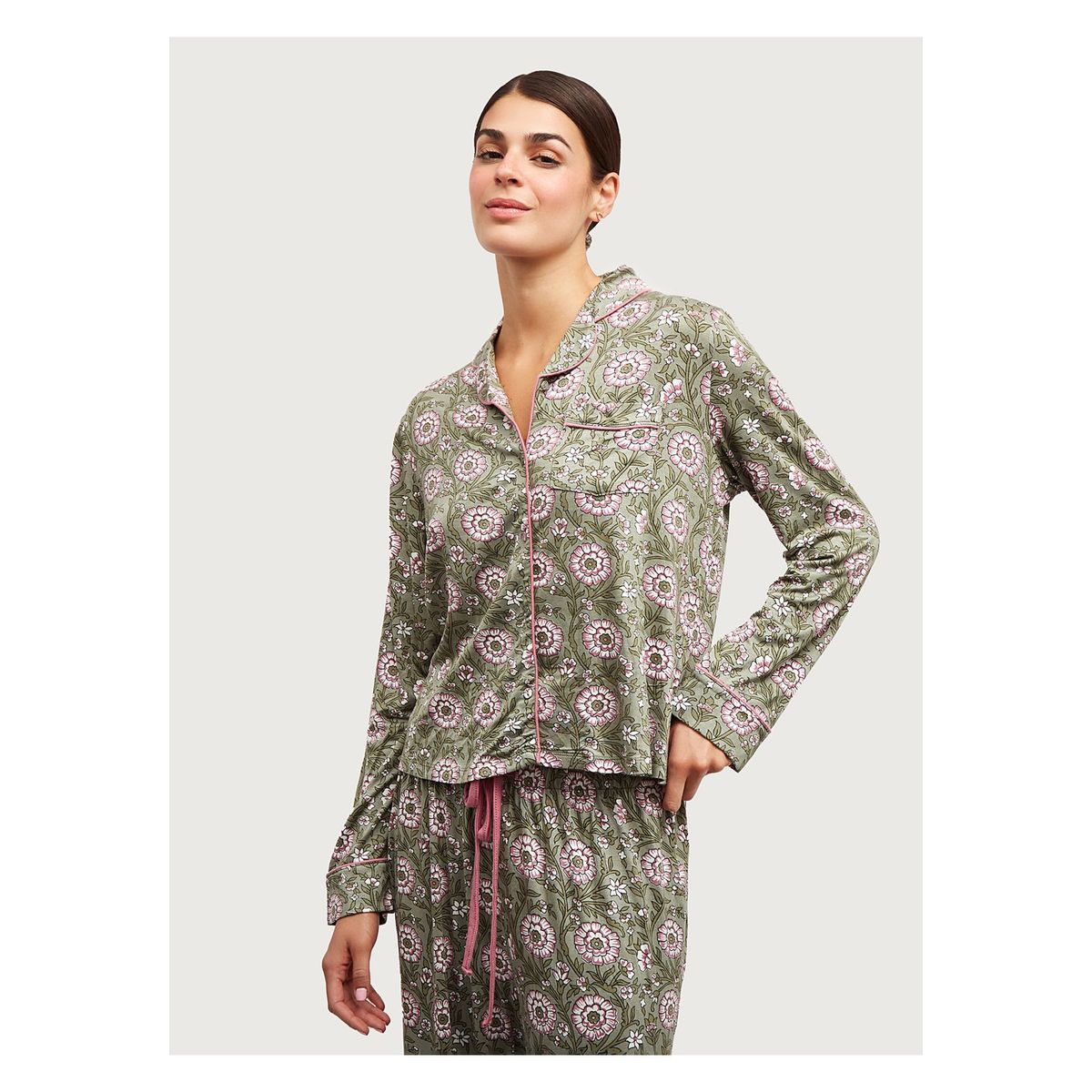 LOUNGE - Set Pijama Flores Dreamy