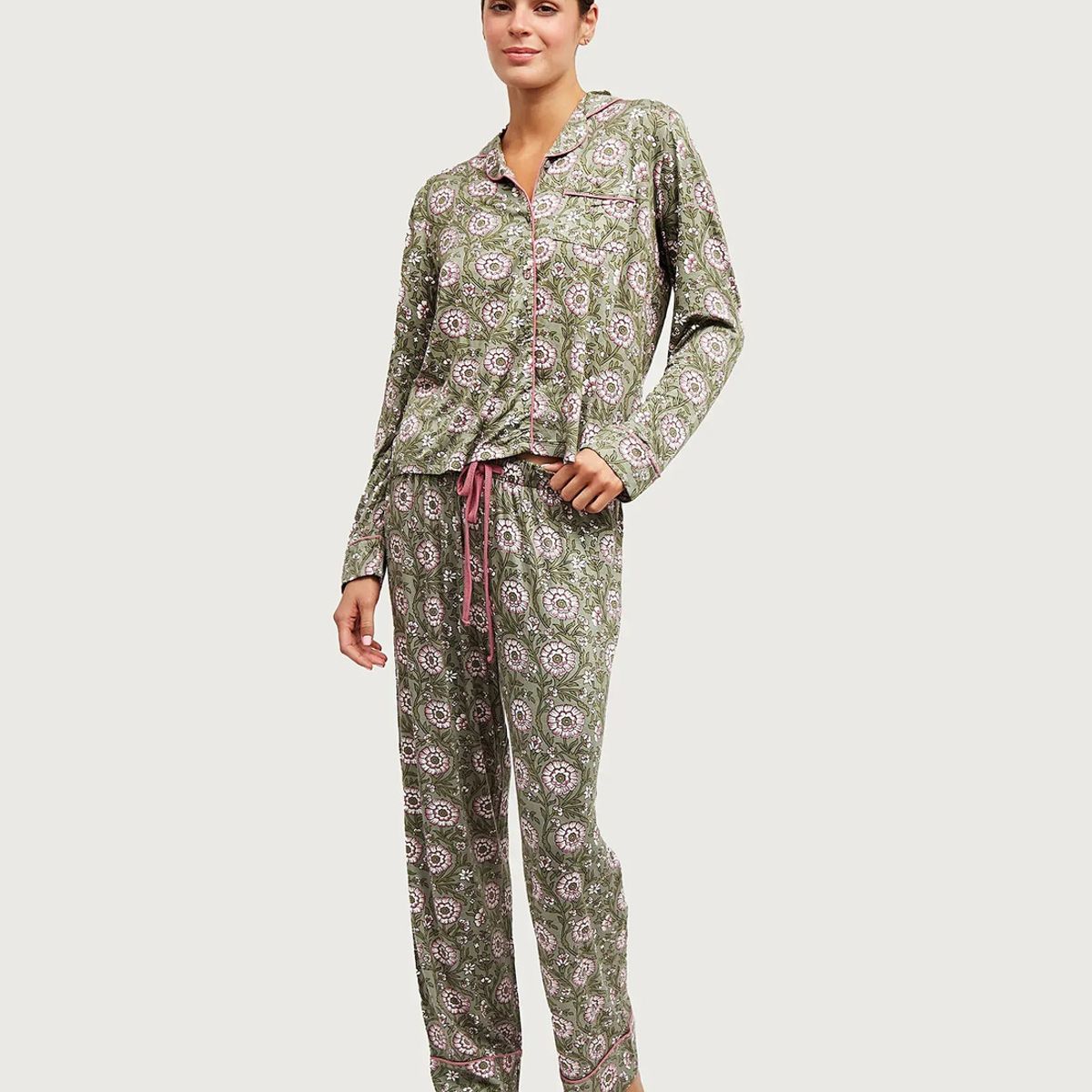 LOUNGE - Set Pijama Flores Dreamy