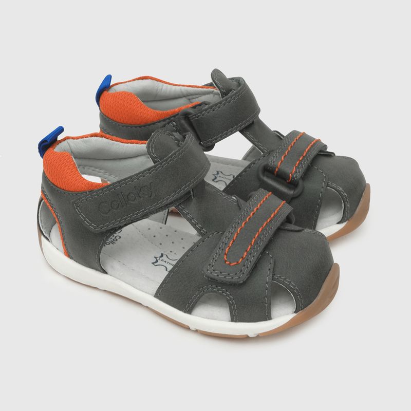 COLLOKY - Sandalia Niño Gris 56576 Colloky