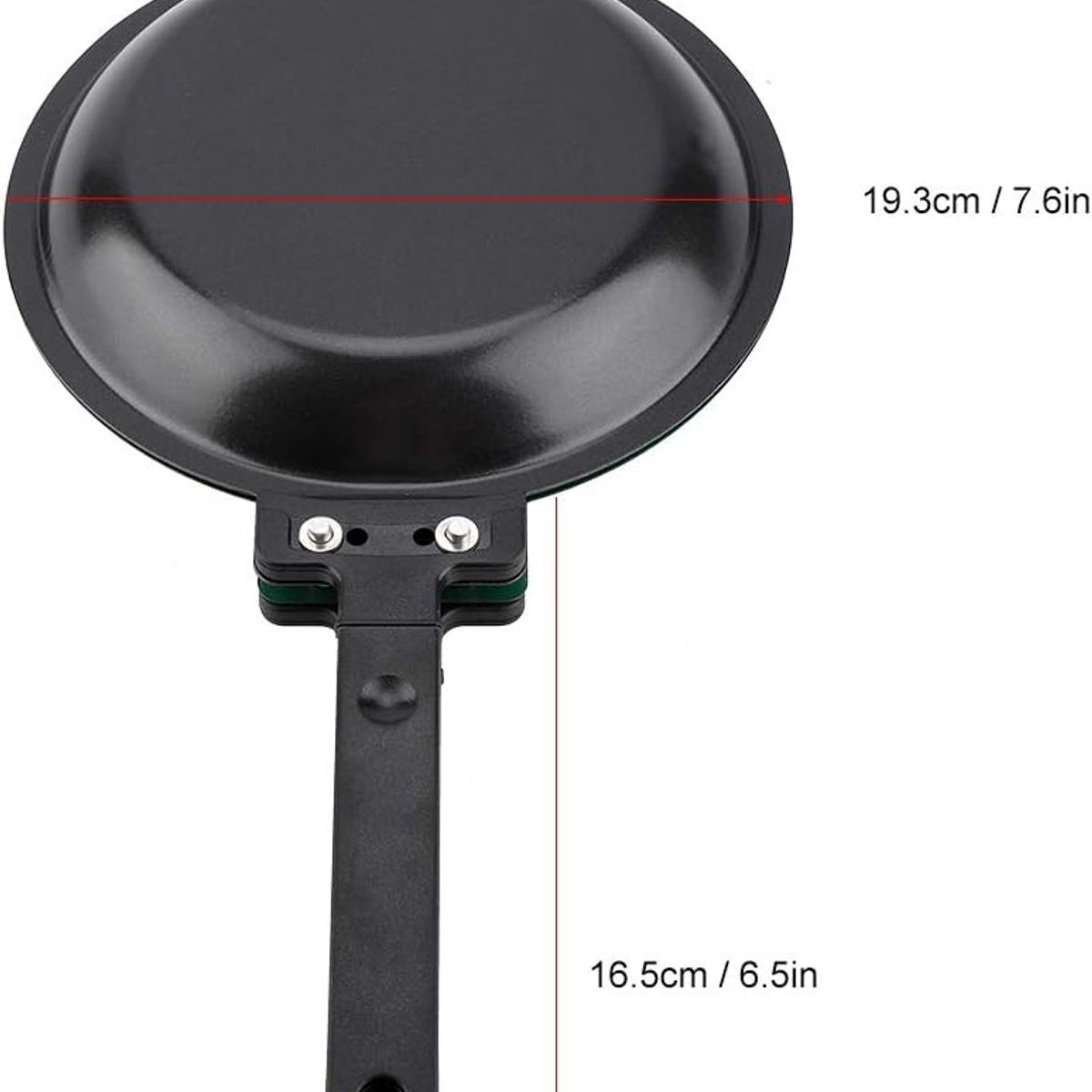 GENERICO - Sartén Tortillero Doble Antiadherente Flip