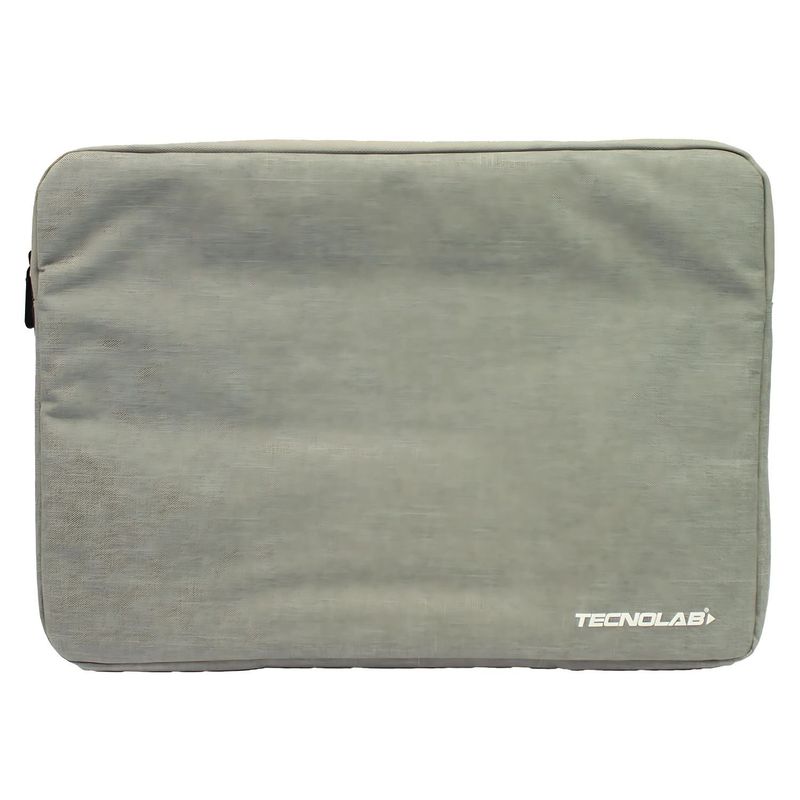 TECNOLAB - Funda Notebook 15 Pulgadas Elegante Y Resistente Gris - SC