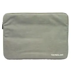 TECNOLAB - Funda Notebook 15 Pulgadas Elegante Y Resistente Gris - SC
