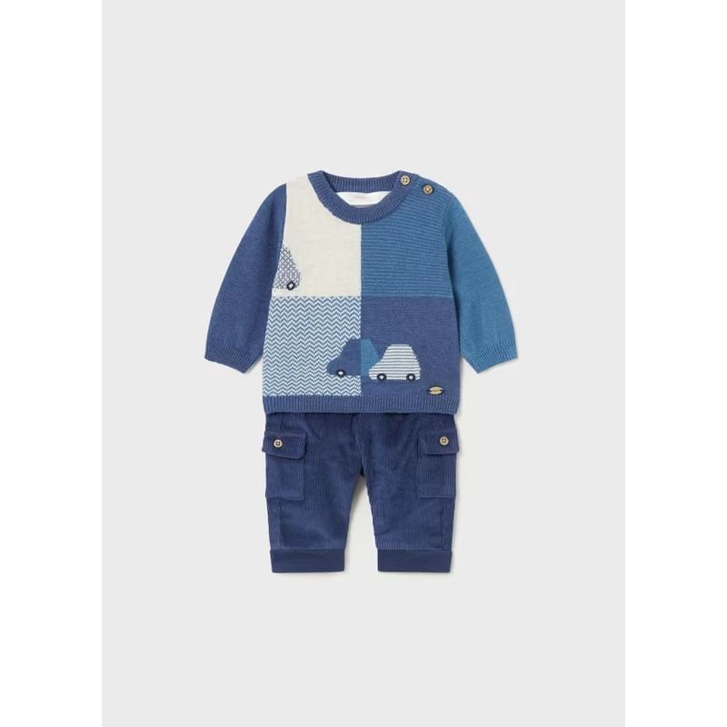 MAYORAL - Conjunto pantalón y jersey recién nacido