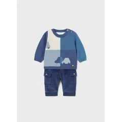 MAYORAL - Conjunto pantalón y jersey recién nacido