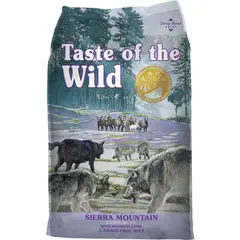 TASTE OF THE WILD - “Sierra Mountain” Cordero Perros 5.6 Kg