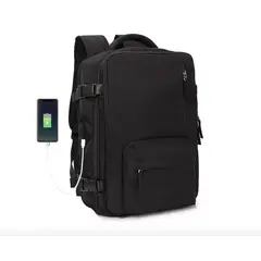 MOMO - Mochila Viaje Genérica Large Travel Backpack Color Negro 40l
