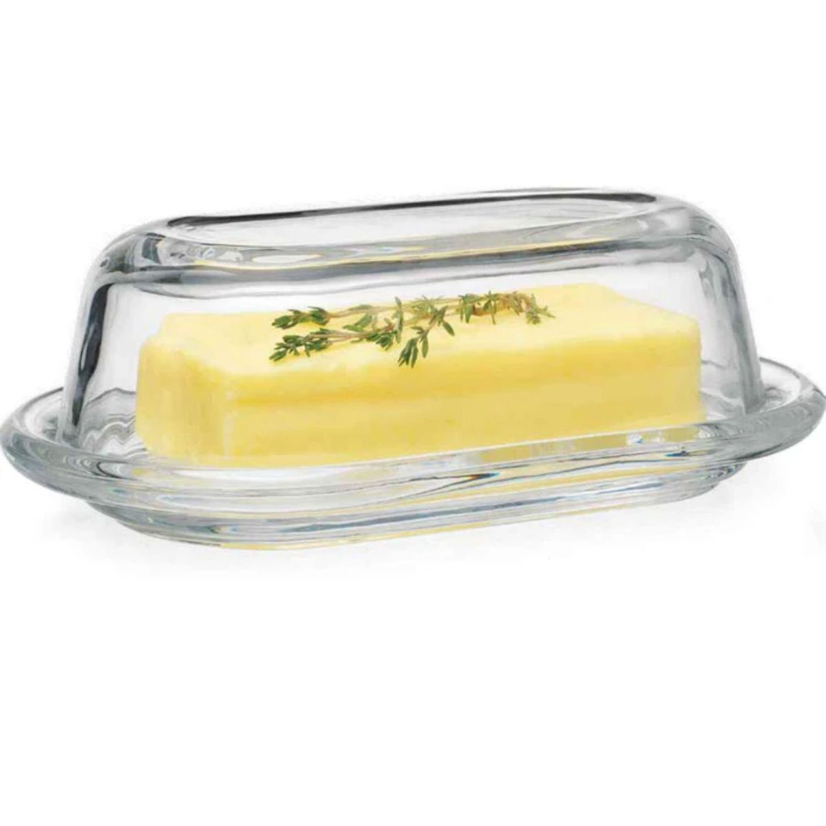 ALLEGRA - Mantequillero 2 Piezas 20cm Modelo Liverpool Desayuno Comida