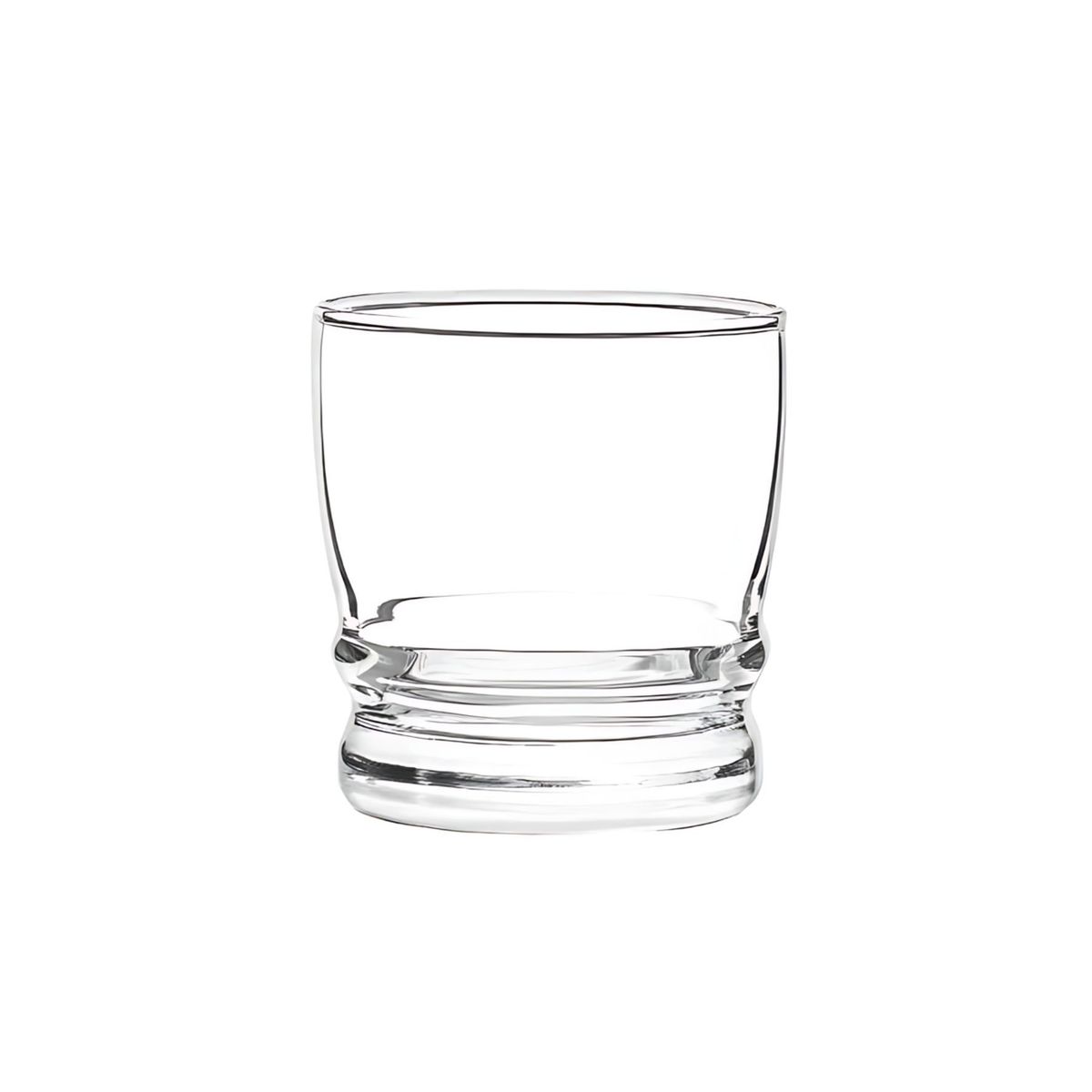 CRISTAR - Display 6 Vasos Bajos Madeira Rock 304mL Tragos Jugos Cristar