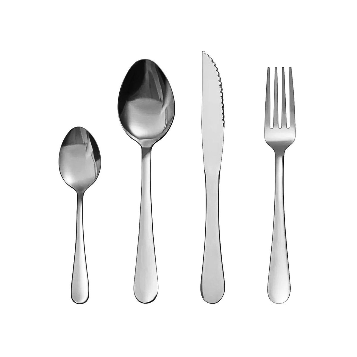 KRONS - Set Cubiertos 24 Pzs Wigan Krons Acero Inox Set Cuchilleria