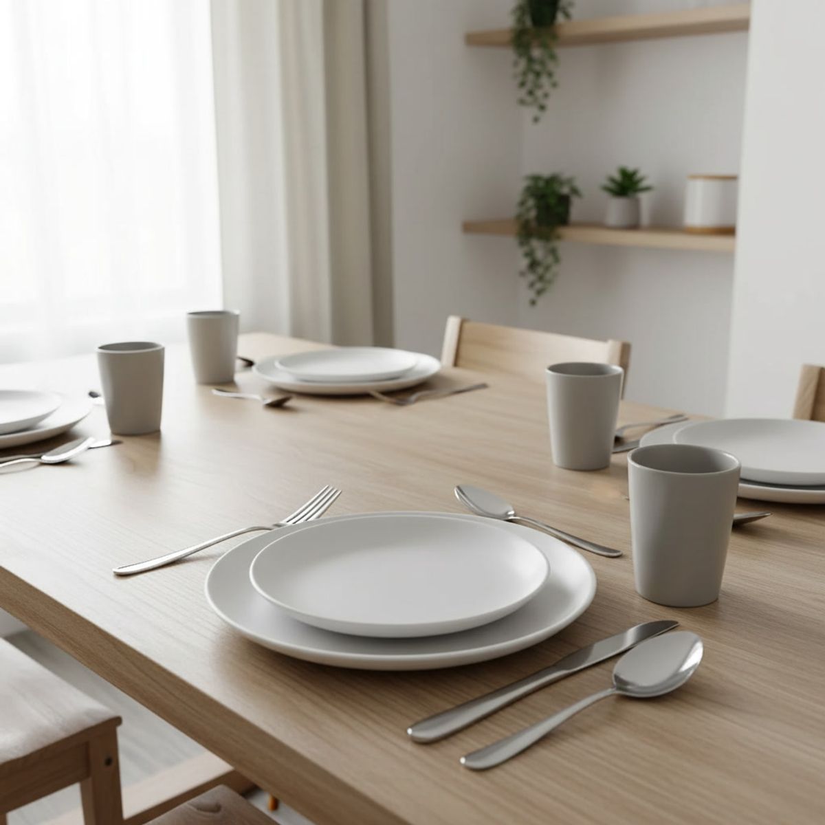 KRONS - Set Cubiertos 24 Pzs Wigan Krons Acero Inox Set Cuchilleria