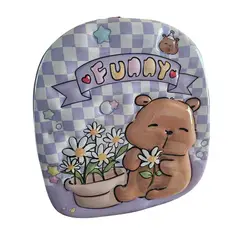 GENERICO - Mochila infantil preescolar capibara para jardin 3D