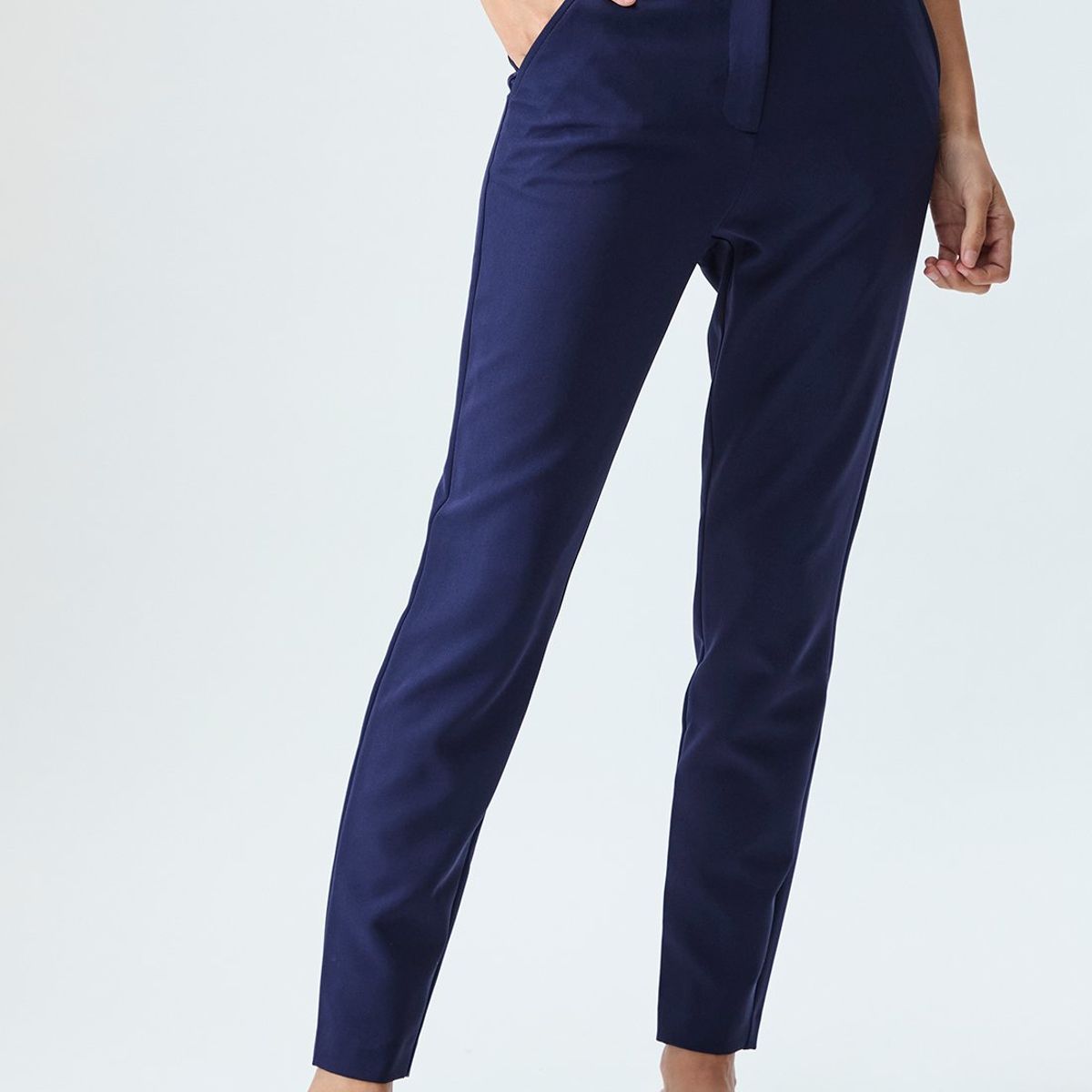 IO - Pantalon Azul Marino Mujer Io