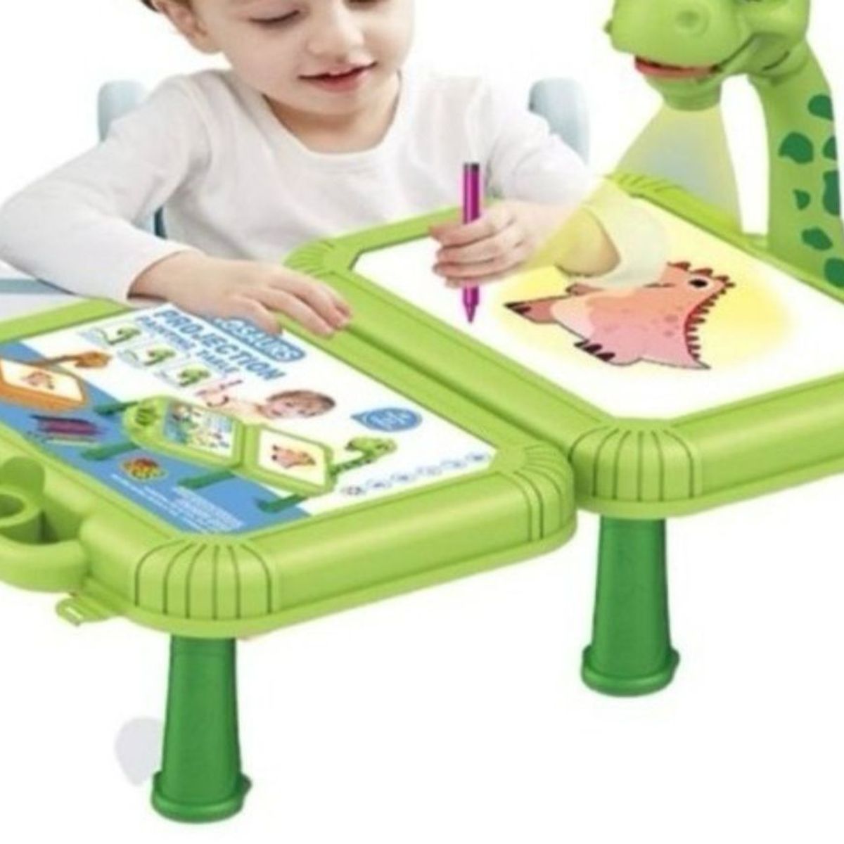 GENERICO - Mesa De Dibujo Didáctica Con Proyector Infantil