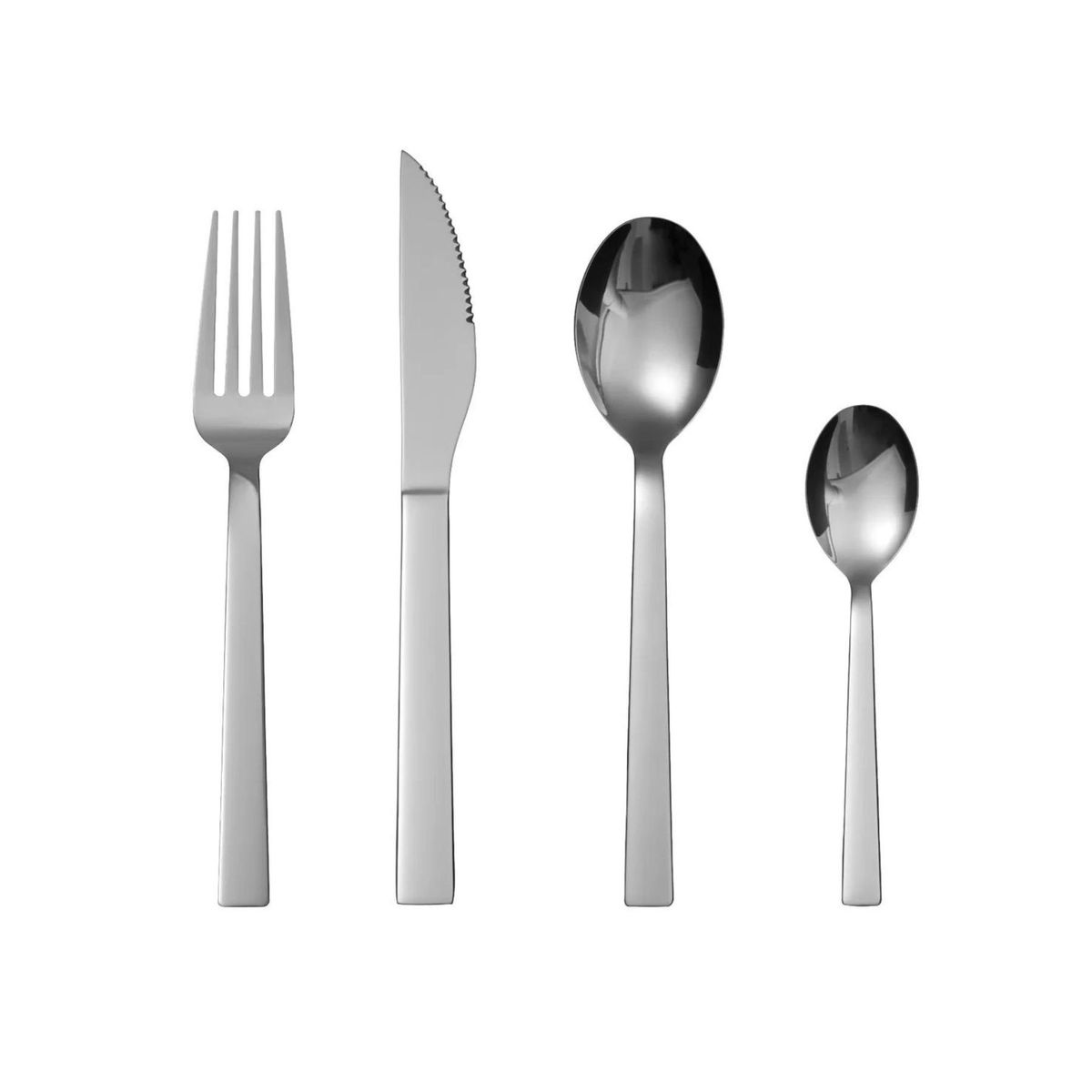 KRONS - Set Cubiertos 24 Piezas Camden Krons Acero Inoxidable Cuchilleria