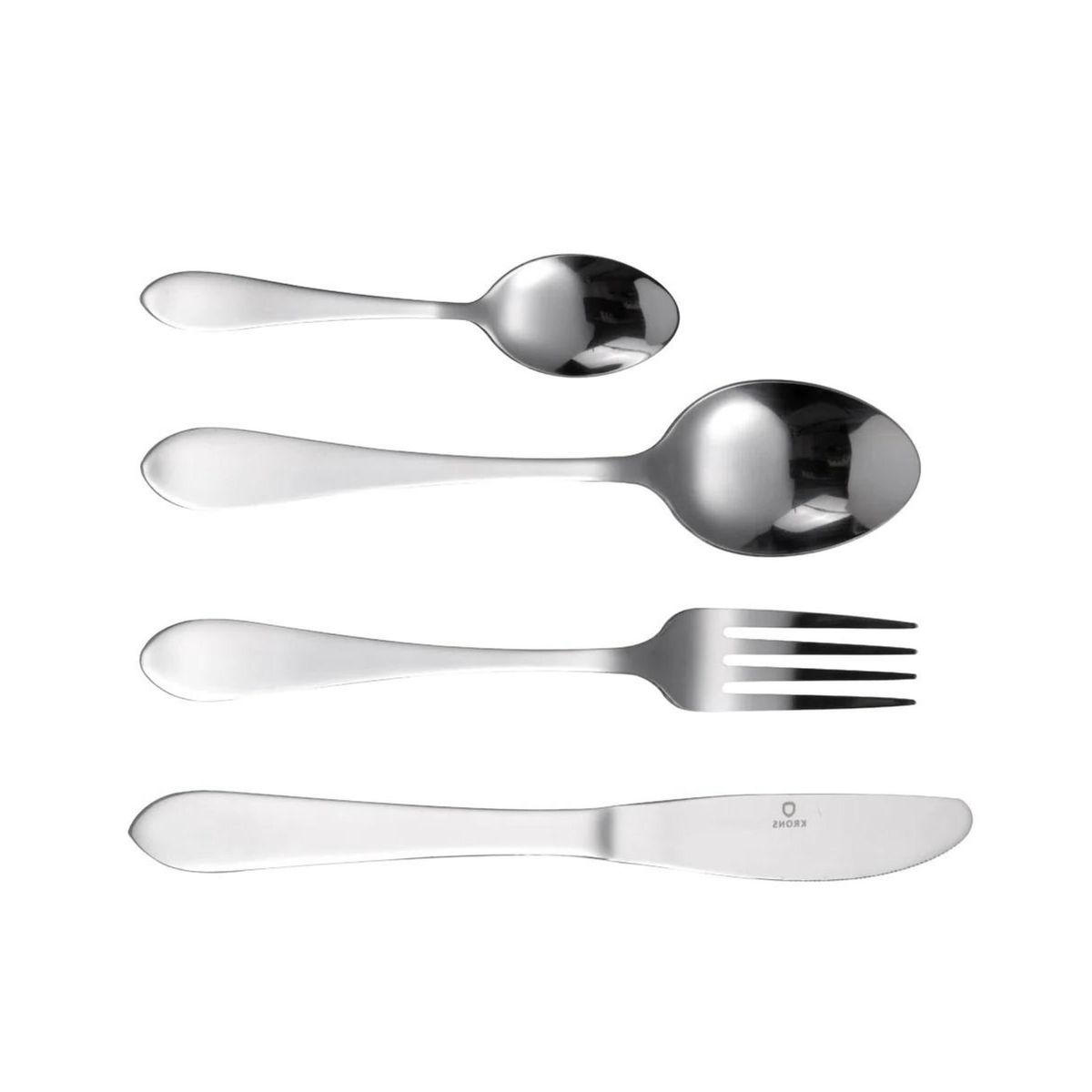 KRONS - Set Cubiertos 24 Pzs Vancouver Krons Acero Inox Set Cuchilleria