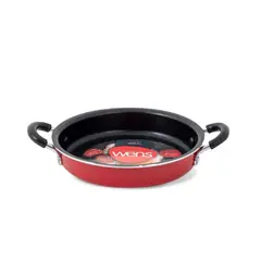 WENS - Paila Firenze con Azas de Silicona 16cm Antiadherente Rojo