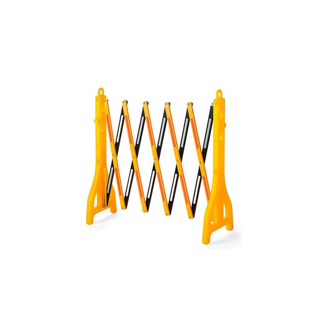 QRUBBER - Barrera Seguridad Vial Expandible 2,5mt QRubber