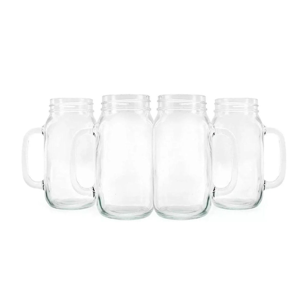 GLASSO - Set 4 Vasos Mojito Mason Glasso