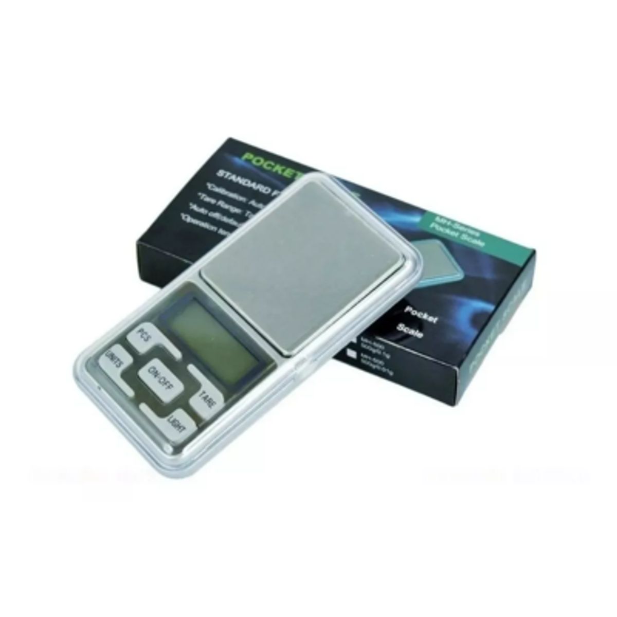 PHILCO - Pesa Gramera Balanza Digital De Bolsillo 500gr Color Gris