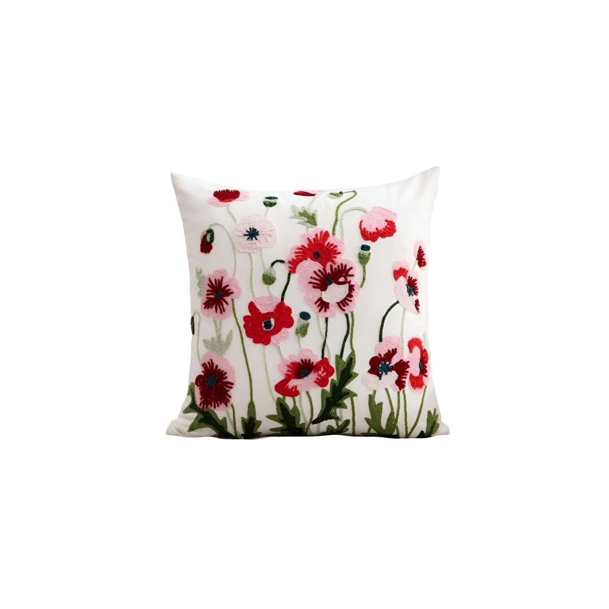 GENERICO - SET DE 2 FUNDAS BORDADAS 45x45  C28