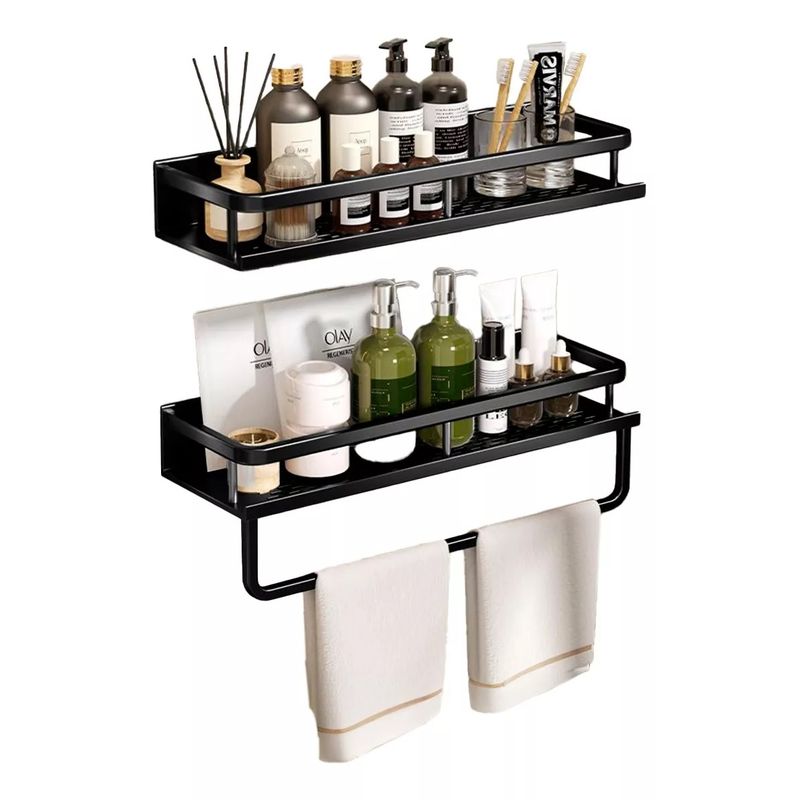 GENERICO - Venhoouse Organizador De Ducha Repisa Baño Set 2 Inoxidable
