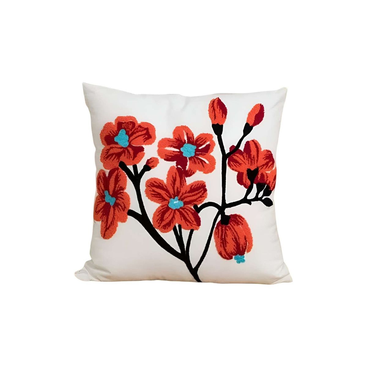 GENERICO - SET DE 2 FUNDAS BORDADAS 45x45  C54