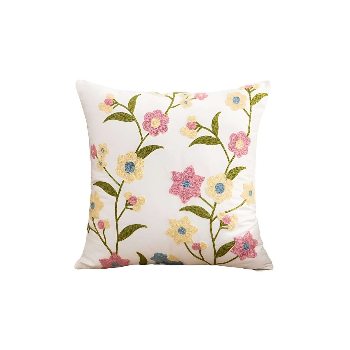 GENERICO - SET DE 2 FUNDAS BORDADAS 45x45  C71