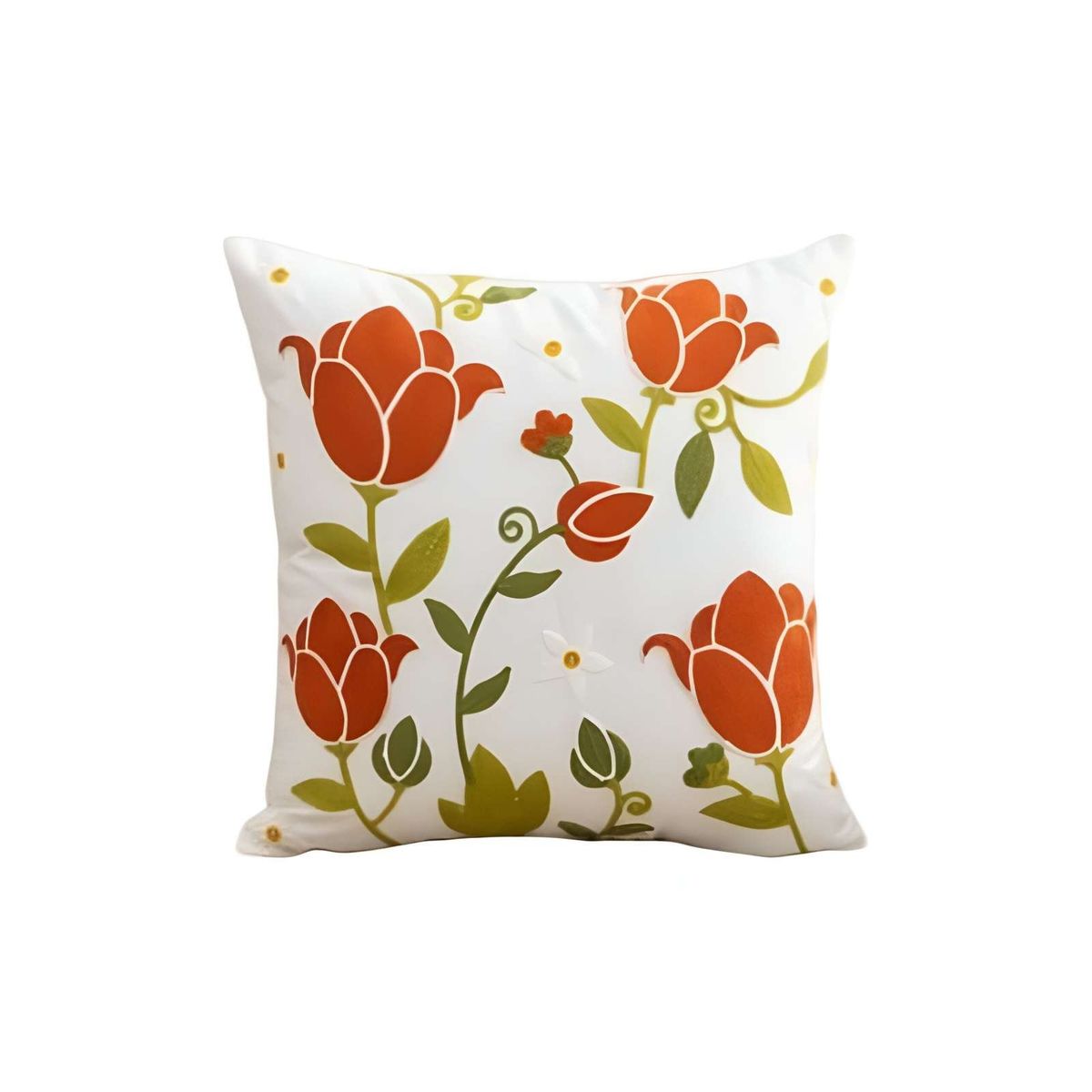 GENERICO - SET DE 4 FUNDAS BORDADAS 45x45 C26