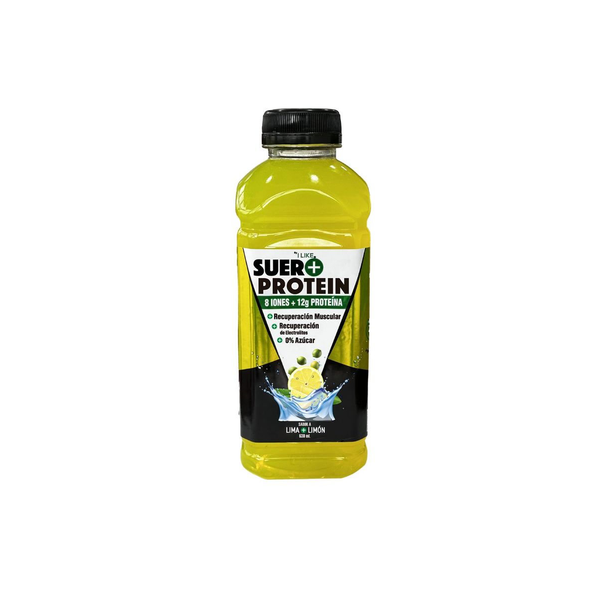 GENERICO - SUERO PROTEIN 8 IONES + 12G PROTEINA 630ML LIMA LIMON - BY I LIKE